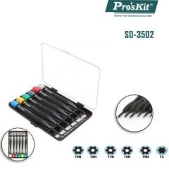 Proskit SD-3502 6 Parça Tork Tornavida Seti
