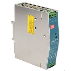 MeanWell 75W 48VDC 1.6A Ray Montaj Güç Kaynağı