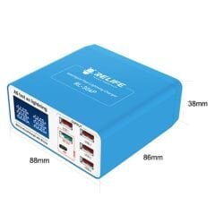 Relife RL-304P 6 Port Dijital Usb Test ve Şarj Cihazı