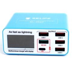 Relife RL-304P 6 Port Dijital Usb Test ve Şarj Cihazı