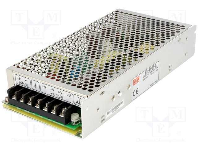 Mean Well SD-100B-12 Tek Çıkış 19~36V Giriş 12V Çıkış 100W DC-DC Converter