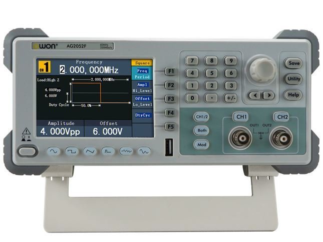 Owon AG2052F 50MHz Çift Kanallı Sinyal Jenaratörü