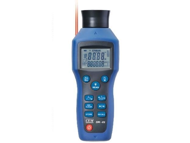 CEM DM01 Ultrasonik Lazer Metre