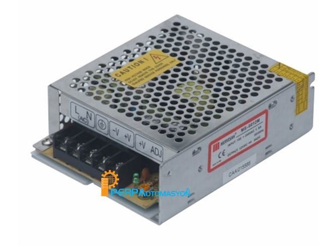 Mervesan 60W 12V 5A Metal Kasa Adaptör