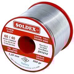 Soldex Sn60 Pb40 1,20mm 500Gr Lehim Teli