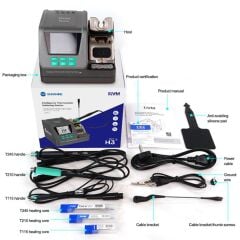 Sunshine GVM H3 3 Kollu Akıllı Havya İstasyonu