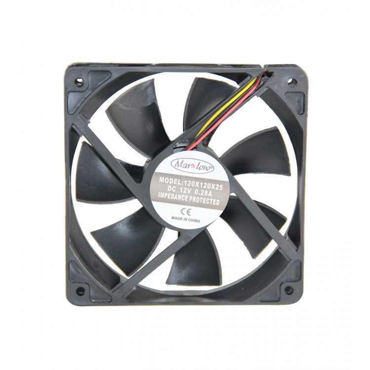 Fan 120X120X25 12V DC 3 Kablolu