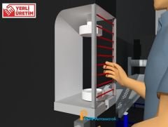 Megoras BF225 25cm Güvenlik Işık Bariyeri