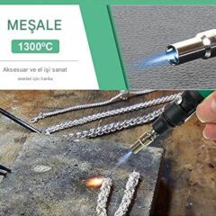 Proskit 1PK-GS003 Gazlı Havya Çakmaklı