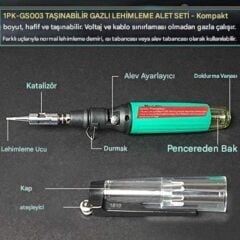 Proskit 1PK-GS003 Gazlı Havya Çakmaklı