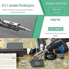 Proskit 1PK-GS003 Gazlı Havya Çakmaklı