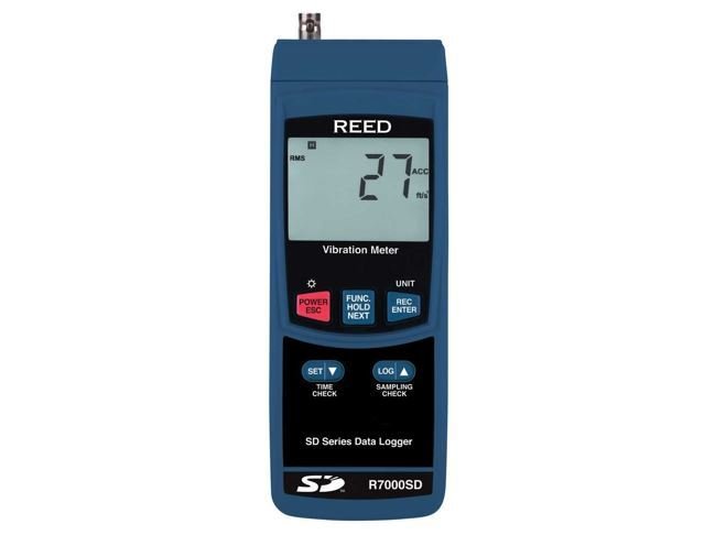 Reed R7000SD Veri Kayıtlı Vibrasyon Titreşim Ölçüm Cihazı