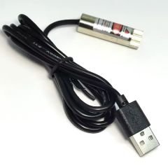USB kablolu Çizgi Lazer Diyot 5mW 650nm
