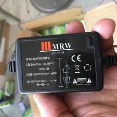Mrw-1512DT 100/240 VAC Giriş 12VDC 12W 1A Çıkış Masa Üstü Modeli Adaptör