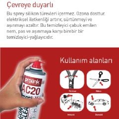 Prolink AC20 Yağlı Kontak Sprey 200ml