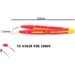 Proskit TZ-V302B VDE 1000V İzoleli Kavisli Cımbız