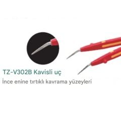 Proskit TZ-V302B VDE 1000V İzoleli Kavisli Cımbız