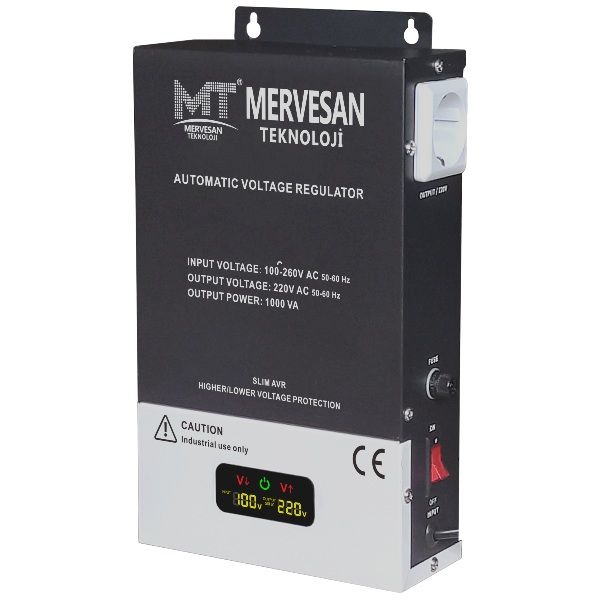 Mervesan MTR-500 Otomatik Voltaj Regülatörü
