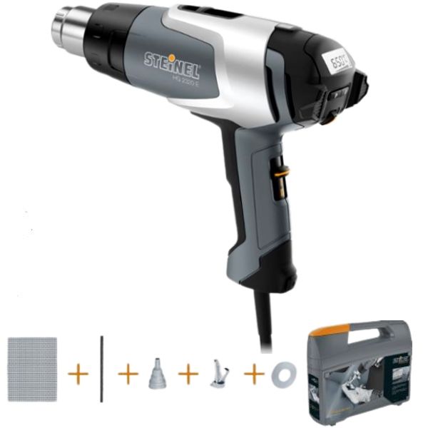 Steinel Hg-2320E 2300w Sıcak Hava Tabancası Oto Tampon Plastik Tamir Seti
