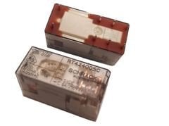Schrack RT424005C 8Pin 5V Dc 2C/O 8A Pcb Röle