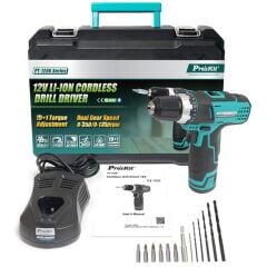 Proskit PT-1206F 12V Li-Ion Şarjlı Matkap Vidalama