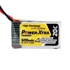 PX600HP 3.7V 1S1P 600 mAh (20C) Li-Polymer Pil