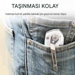 Proskit DK-2125 2'si 1 Arada Maket Bıçağı ve Şerit Metre