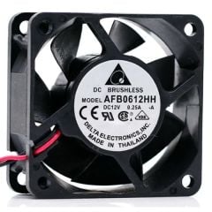 Delta 60x60x25 12V Dc Rulmanlı Fan