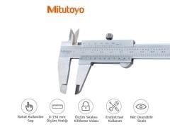Mitutoyo 530-104 150mm Mekanik Kumpas