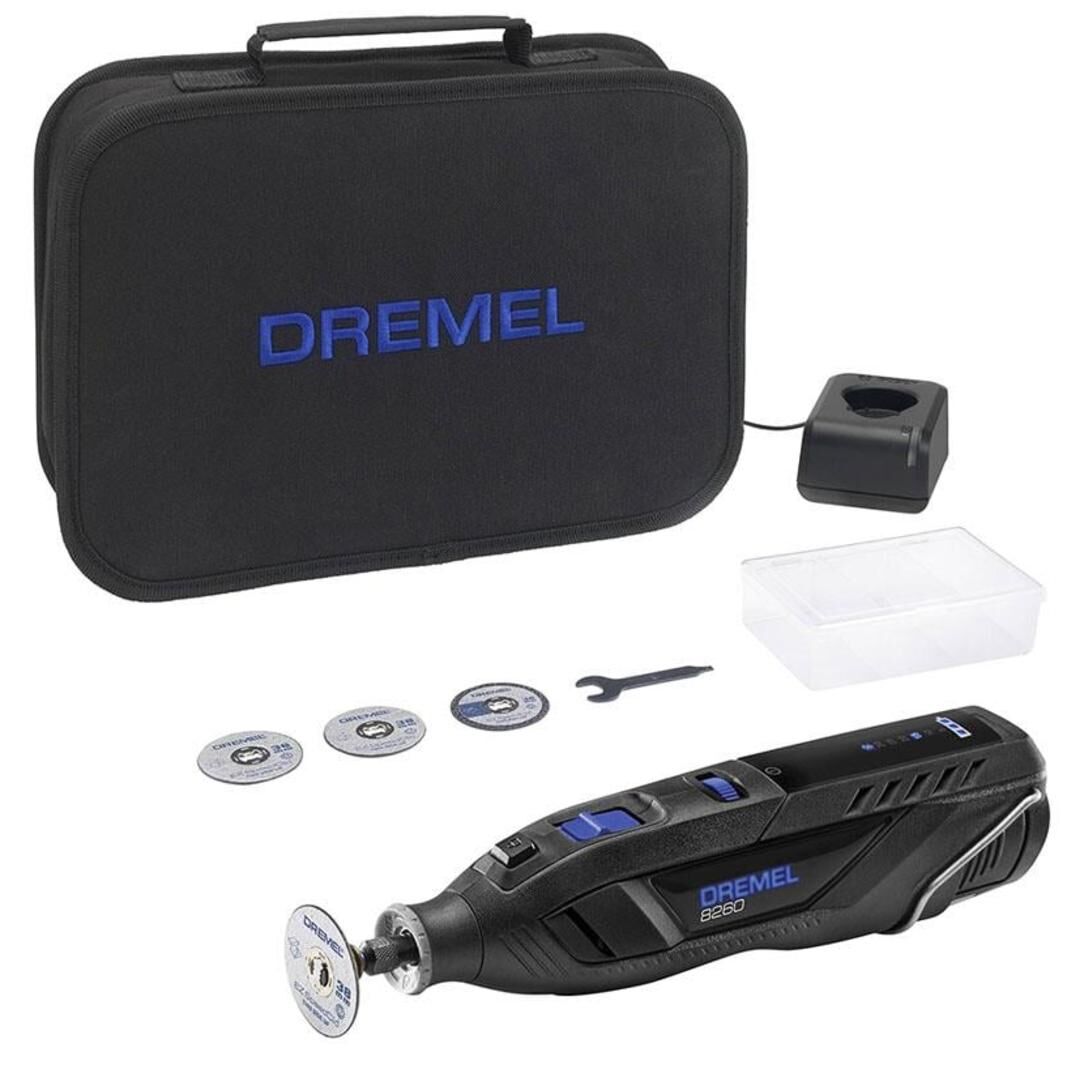 Dremel 8260-5 5 Aksesuarlı Çok Amaçlı Akülü El Motoru