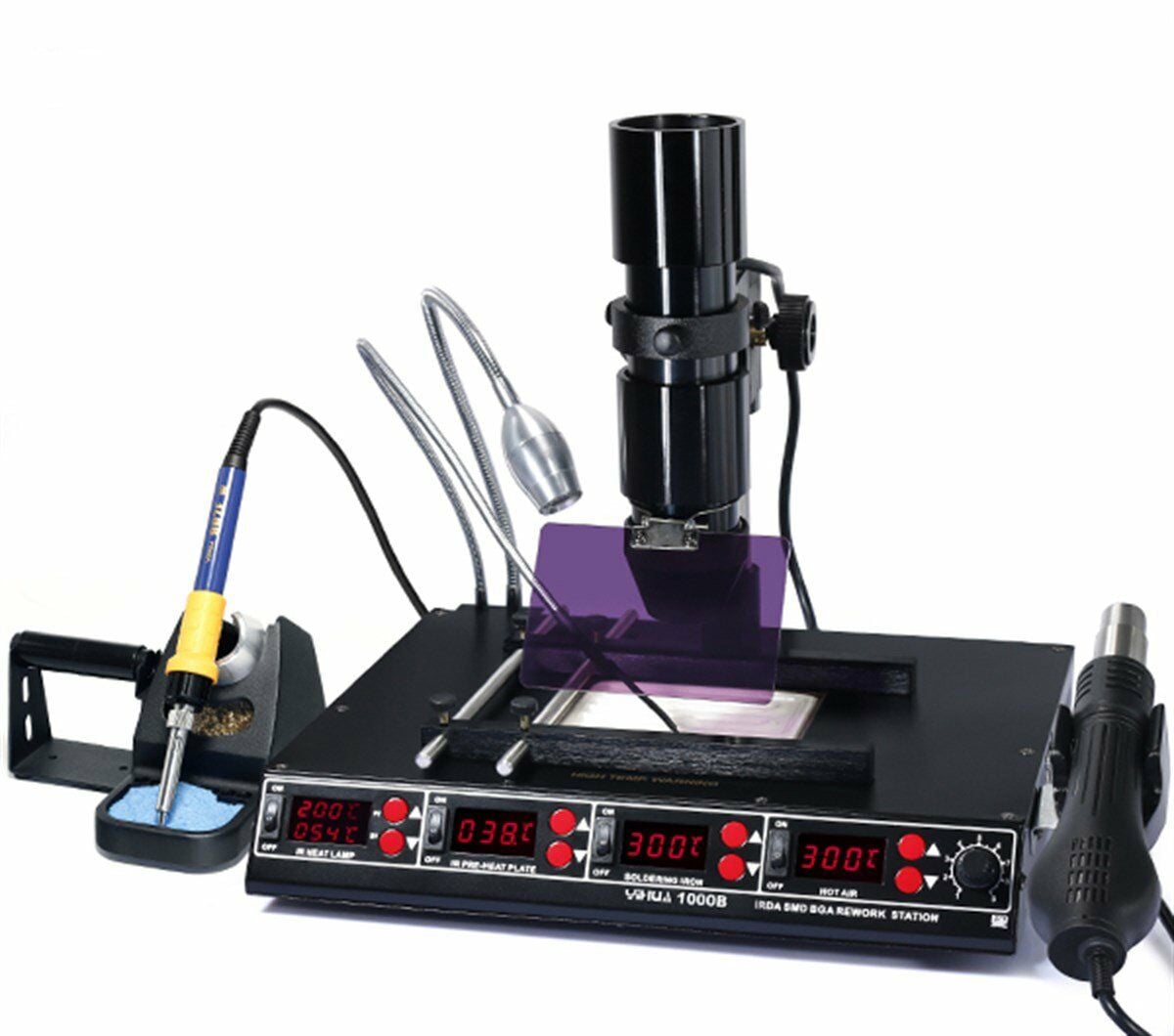 Yihua 1000B Infrared Sıcak Hava Rework BGA Onarım İstasyonu