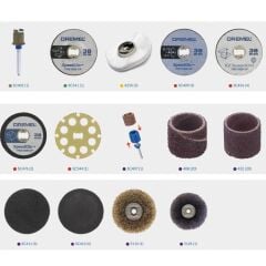 Dremel SC725 EZ SpeedClic Aksesuar Seti 70 Parça