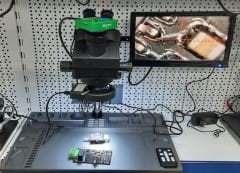 WL Prosfesyonel Full Hd Monitorlü Stereo Mikroskop