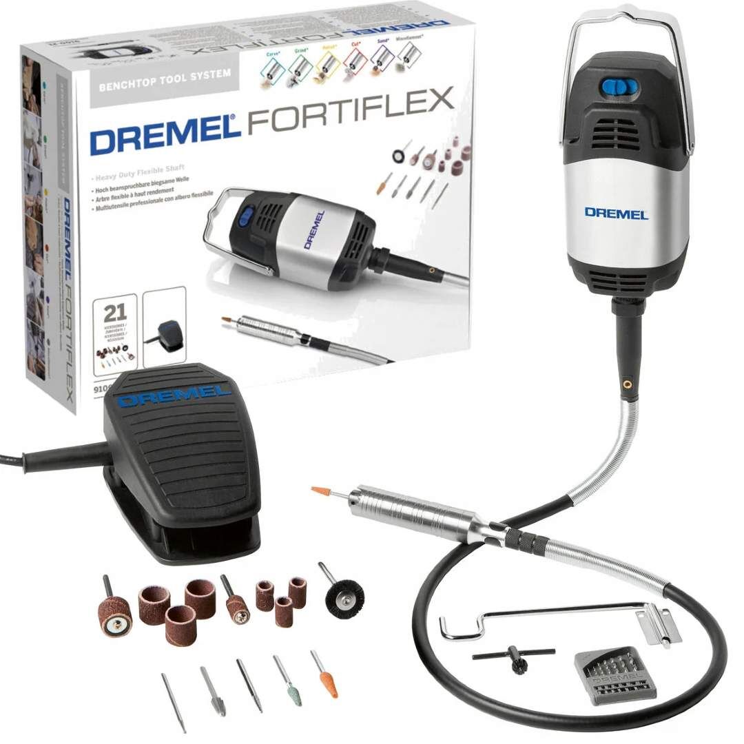 Dremel 9100 Fortiflex Pedallı Esnek Milli El Motoru Gravür Makinesi
