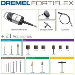 Dremel 9100 Fortiflex Pedallı Esnek Milli El Motoru Gravür Makinesi