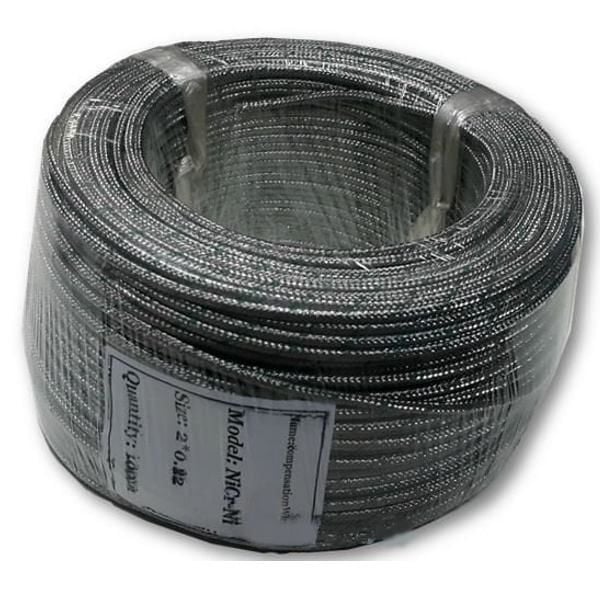 K Tipi Termokupl Kablosu 2x1.5mm2 Nicr-Ni 100 Metre