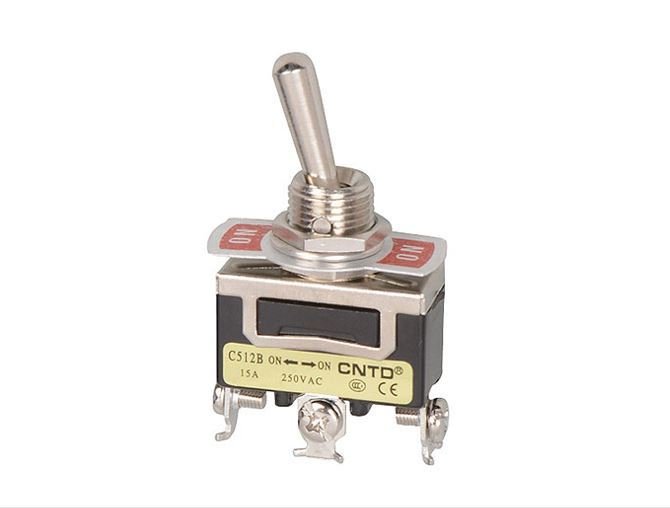Cntd C5R12B On-On 3P Yaylı Toggle Switch