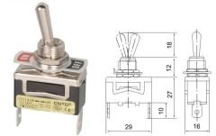 Cntd C5R11 On-Off 2P Yaylı Toggle Switch