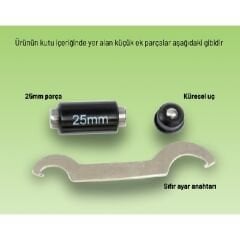 İnsize 3108-50A Dış Çap Dijital Mikrometresi | 25-50 mm