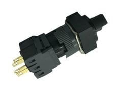 Tron 16mm Kare 0-1 Yaylı Mandal Buton