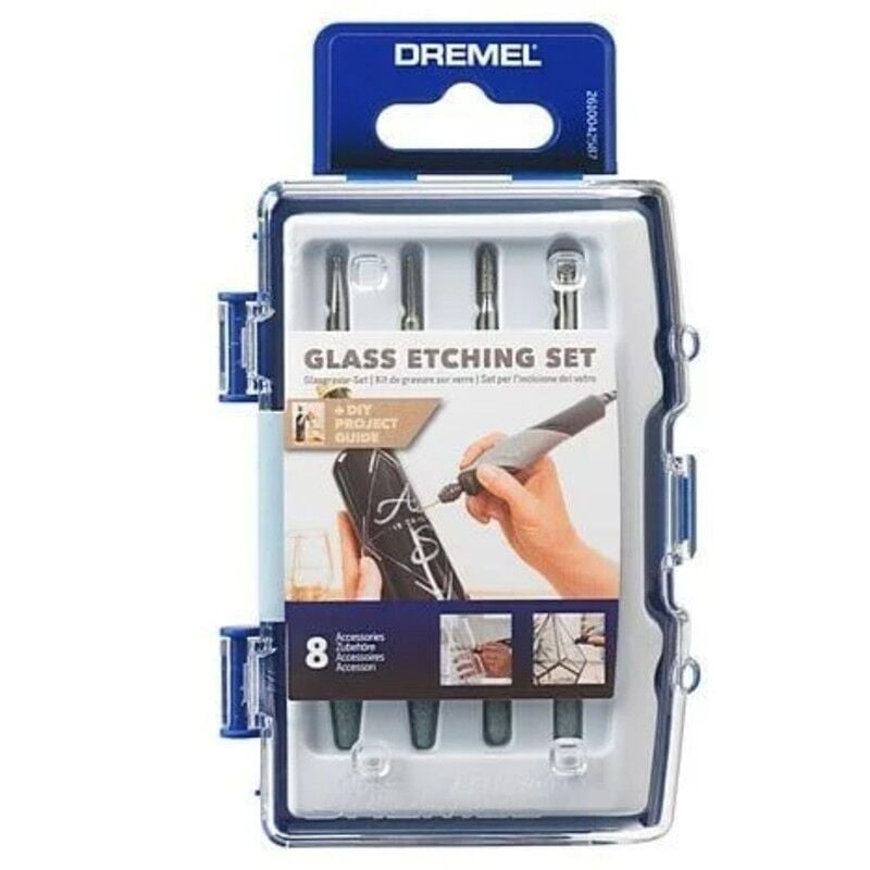Dremel 682 8 Parça Cam İşlemeciliği Aksesuar Seti