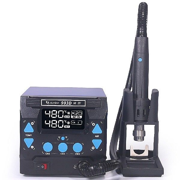 Sunline 993DM IV 1000W Sıcak Hava Onarım İstasyonu