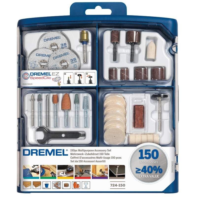 Dremel S724 150 Parça Çok Amaçlı Aksesuar Seti