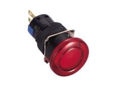 Tron 16mm Yaylı Mantar Buton 2No+2Nc