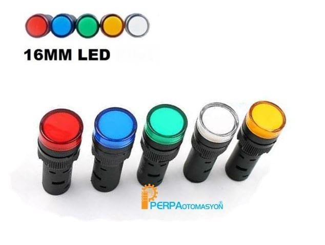 AD22 16mm 24V Ac/Dc Led Sinyal Lambası