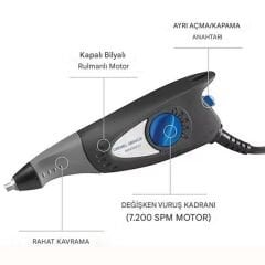 Dremel Engraver 290-1 Yazı Gravür Makinesi