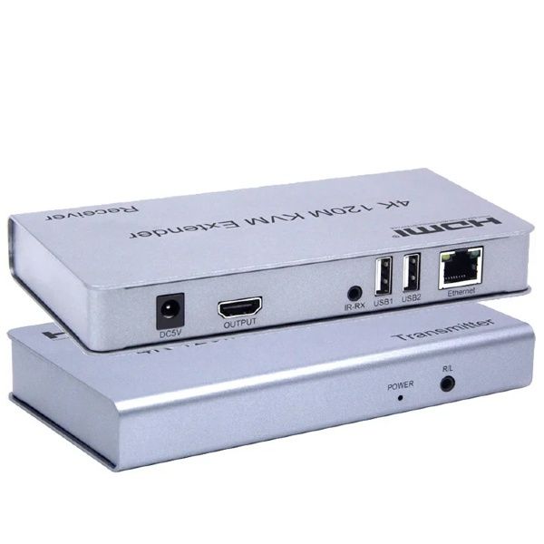 Sline 120 Metre USB+4K Destekli Hdmi Extender