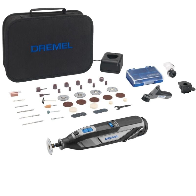 Dremel 8240-3/45 Çok Amaçlı Akülü El Motoru 45 Aksesuarlı
