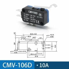 Cntd Çengel Paletli Micro Switch Anahtar