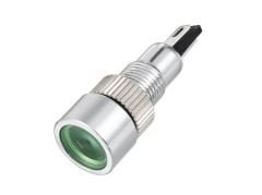 8mm IP67 Ledli Metal Sinyal Lambası Çıkık Kafa